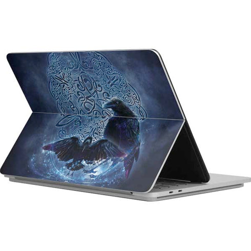 Brigid Ashwood Celtic Raven Surface Laptop Studio Skin